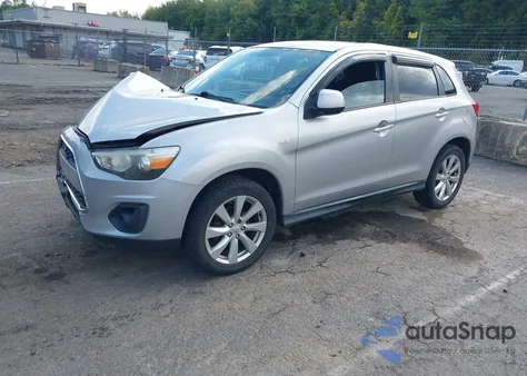 2013 Mitsubishi Outlander Sport Es из США, поврежденный, VIN 4A4AR3AU3DE003022